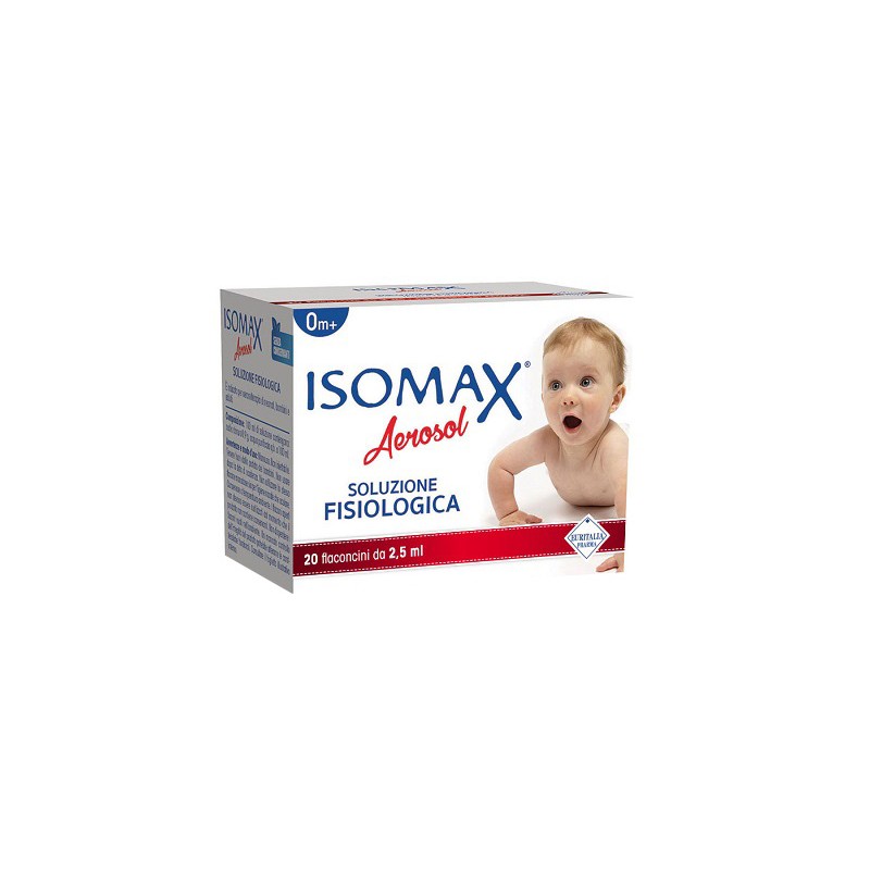 Isomax Aerosol Soluzione Fisiologica 20 Flaconcini Monodose Isomax Aerosol Soluzione Fisiologica 20 Flaconcini Monodose