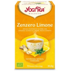 Yogi Tea Zenzero Limone Infuso Biologico Digestivo 17 Bustine Yogi Tea Zenzero Limone Infuso Biologico Digestivo 17 Bustine