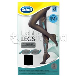 Scholl Light Legs Collant Contenitivi 60 Denari Nero Taglia S