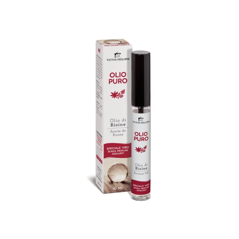 Idrapelle Olio Di Ricino Oliopuro Ciglia per Ciglia e Capelli 10 ml