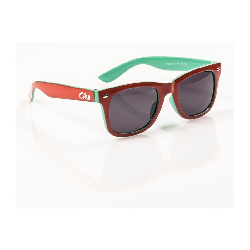 Ciao 9010/02 Sun Occhiali da Sole per Bambino, protezione solare totale, Corallo/Turchese Ciao 9010/02 Sun Occhiali da Sole per Bambino, protezione solare totale, Corallo/Turchese
