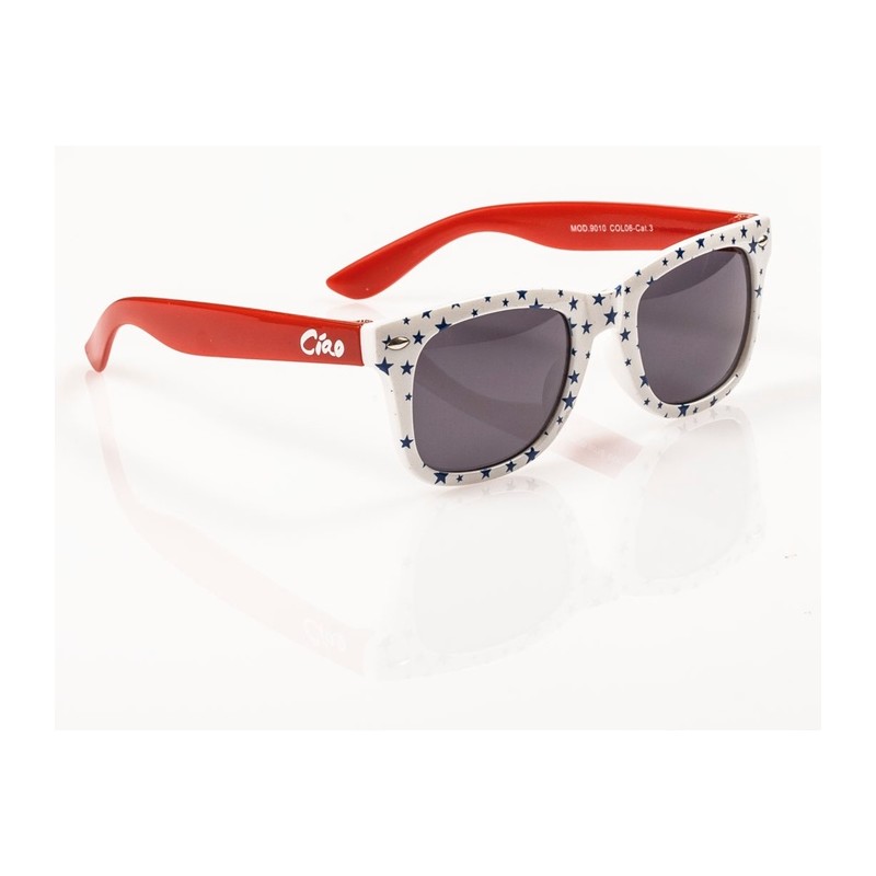 Ciao 9010/06 Sun occhiali da sole per bambino, protezione solare e comfort, colore rosso/bianco Ciao 9010/06 Sun occhiali da sole per bambino, protezione solare e comfort, colore rosso/bianco