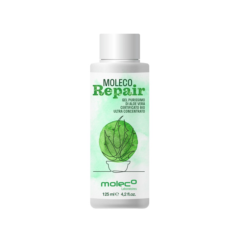 Moleco Repair Gel Riparatore Aloe Bio 125ml Idratante e Lenitivo Moleco Repair Gel Riparatore Aloe Bio 125ml Idratante e Lenitivo