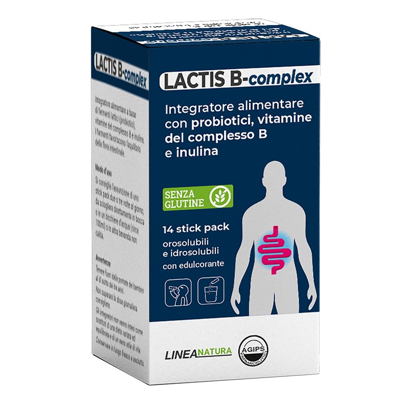Lactis B-Complex per Benessere Intestinale 14 Stick Pack Lactis B-Complex per Benessere Intestinale 14 Stick Pack