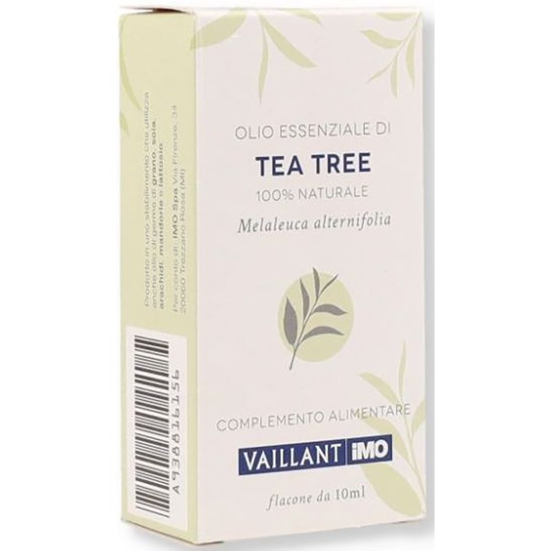 Dettagli di Vaillant Melaleuca Tea Tree Oil Antibatterico 10ml Dettagli di Vaillant Melaleuca Tea Tree Oil Antibatterico 10ml