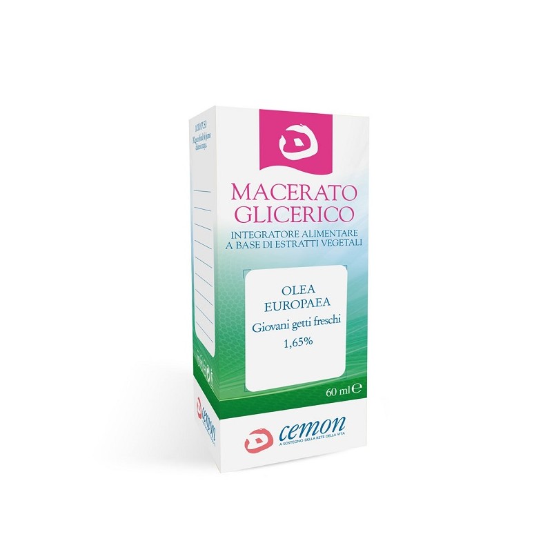 Olea Europea Getti Macerato Glicerico per Benessere Generale 60ml