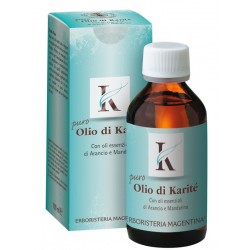 Karite' Olio 100ml Olio Naturale per Pelle e Capelli Secchi 100ml Karite' Olio 100ml Olio Naturale per Pelle e Capelli Secchi 100ml