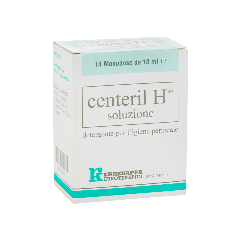 Centeril H Soluzione per Igiene Perianale 14 Monodose da 10ml Centeril H Soluzione per Igiene Perianale 14 Monodose da 10ml