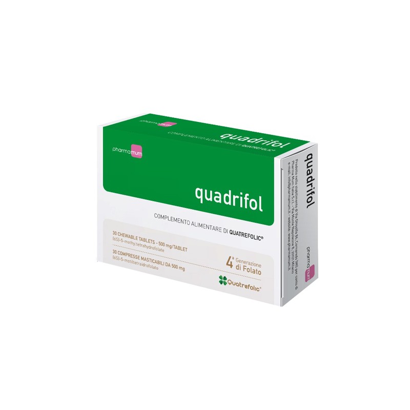 Quadrifol Integratore di Folati 30 Compresse Quadrifol Integratore di Folati 30 Compresse