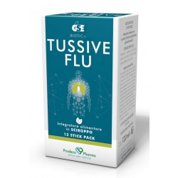 Scatola Gse Tussive Flu per Benessere della Gola 12 Stickpack Scatola Gse Tussive Flu per Benessere della Gola 12 Stickpack