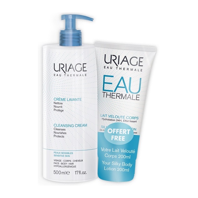 Uriage Crema Lavante + Latte Corpo Vellutante Promo 500ml+200ml Uriage Crema Lavante + Latte Corpo Vellutante Promo 500ml+200ml