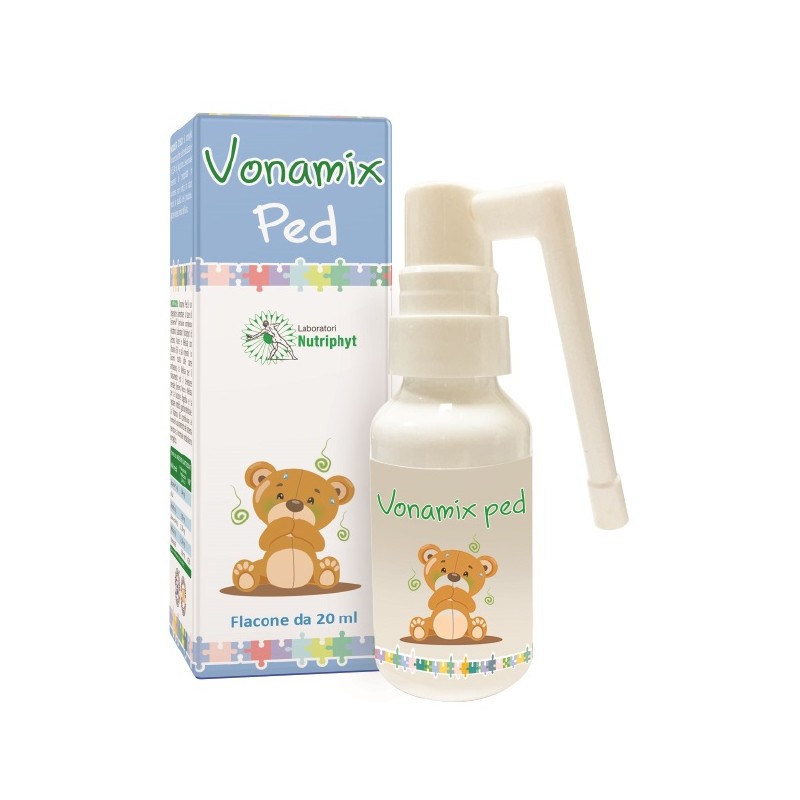 Vonamix Ped Spray Orale per Benessere Gastrointestinale e Mentale 15ml Vonamix Ped Spray Orale per Benessere Gastrointestinale e Mentale 15ml