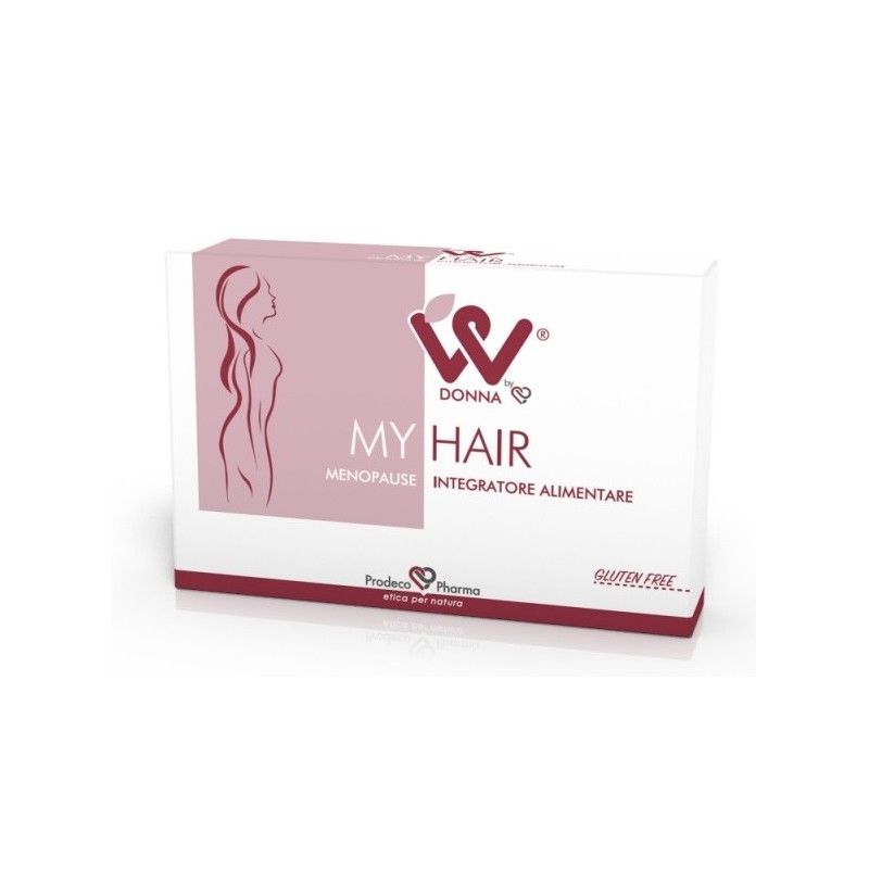 Donna W My Hair Menopausa Integratore Capelli 30 Compresse Donna W My Hair Menopausa Integratore Capelli 30 Compresse