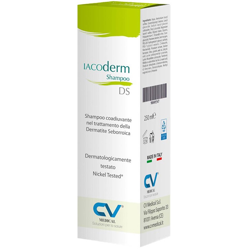 Iacoderm Shampoo Ds per Cuoio Capelluto Sensibile 250ml