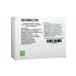 confezione di OTI Biomicor Integratore per Vie Respiratorie 75 Capsule confezione di OTI Biomicor Integratore per Vie Respiratorie 75 Capsule