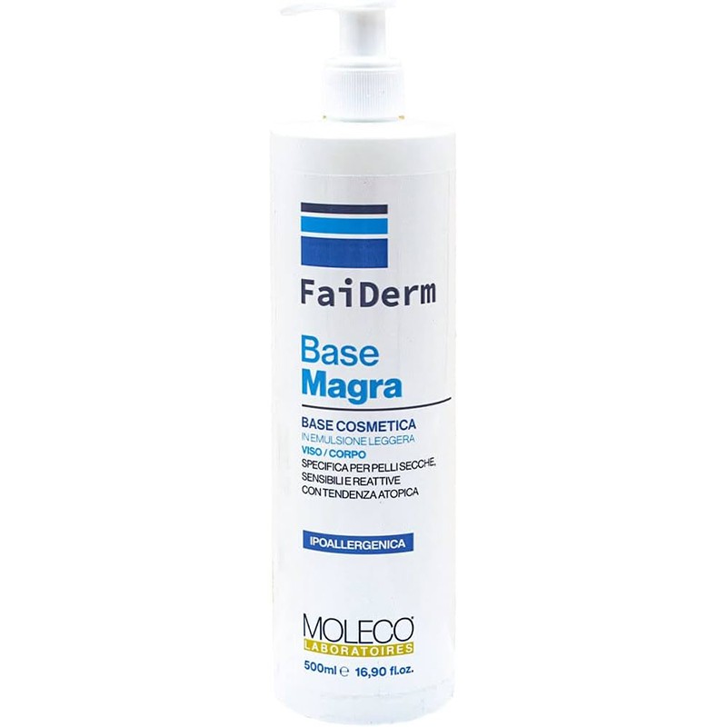 Faiderm Base Magra per Pelli Secche e Sensibili 500ml Faiderm Base Magra per Pelli Secche e Sensibili 500ml