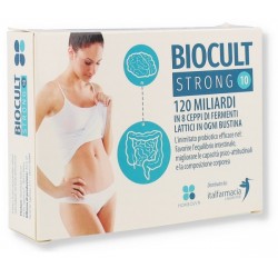 Biocult Strong Probiotico per Flora Intestinale 10 Bustine Biocult Strong Probiotico per Flora Intestinale 10 Bustine