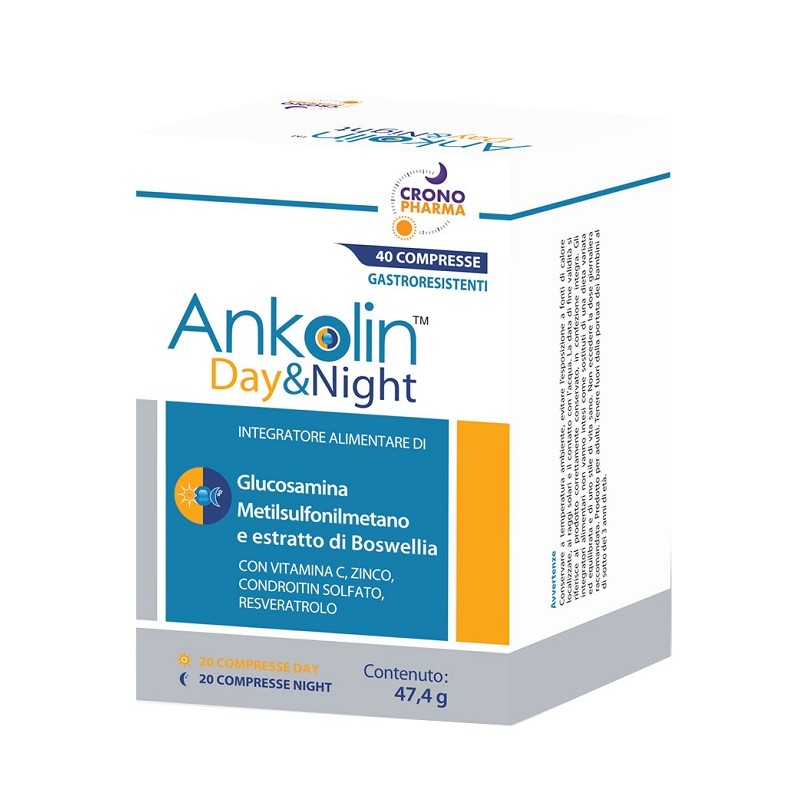 Ankolin Day&Night per Funzionalità Articolare 40 Compresse Ankolin Day&Night per Funzionalità Articolare 40 Compresse