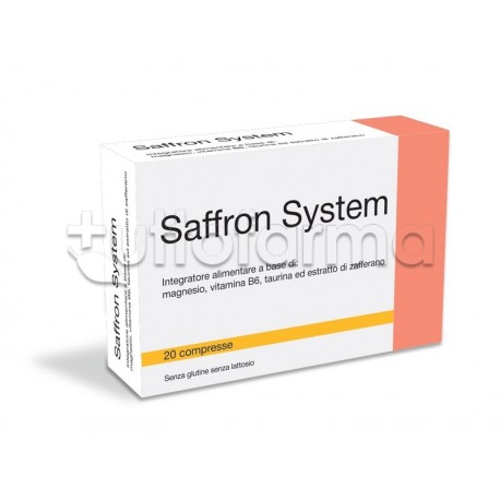 Saffron System Integratore Alimentare per Umore 20 Compresse