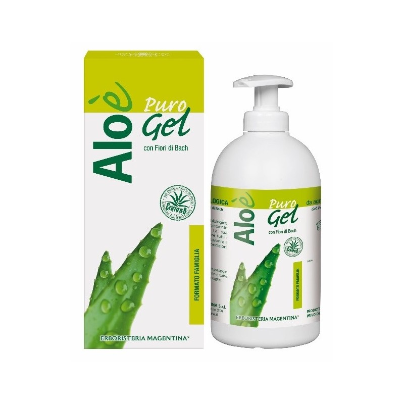 Aloe Gel Puro Bio per Alterazioni Cutanee 500ml Aloe Gel Puro Bio per Alterazioni Cutanee 500ml