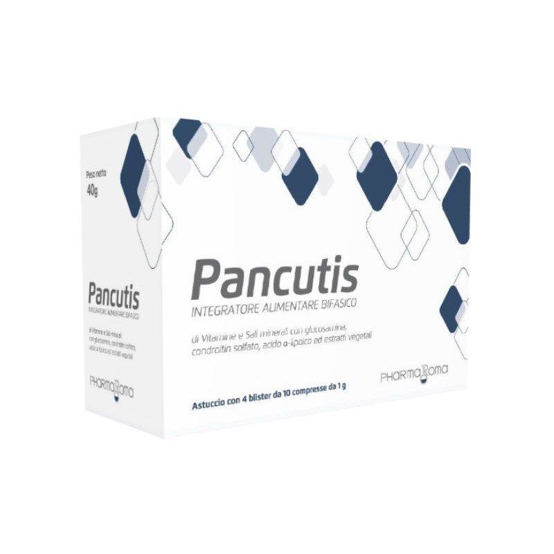Pancutis Integratore Antiossidante Articolazioni 40 Compresse