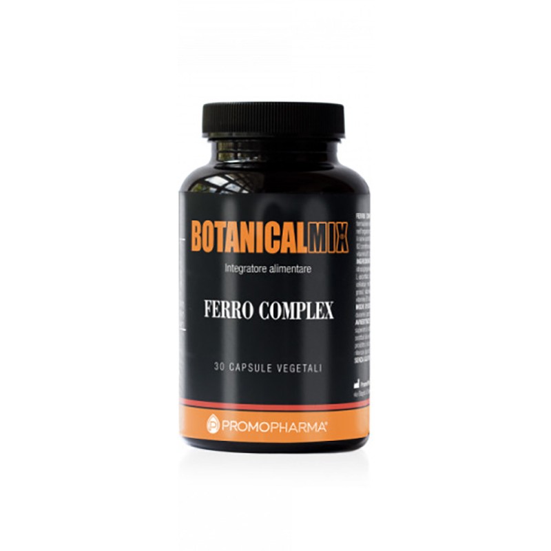 Ferro Complex Botanical Mix Integratore per Globuli Rossi 30 Capsule Ferro Complex Botanical Mix Integratore per Globuli Rossi 30 Capsule