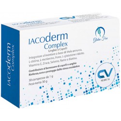 Iacoderm 30 Compresse Integratore per Capelli 30 Compresse Iacoderm 30 Compresse Integratore per Capelli 30 Compresse