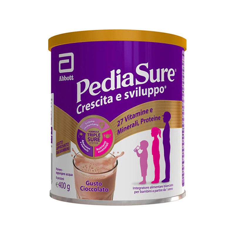 Pediasure Crescita&sviluppo Cioccolato per Crescita 850 g Pediasure Crescita&sviluppo Cioccolato per Crescita 850 g