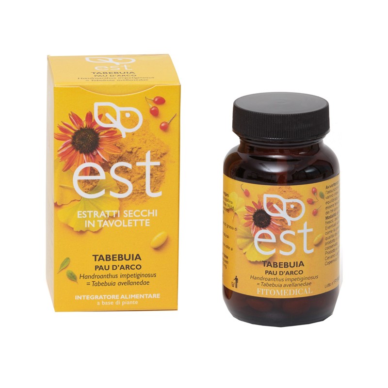 Tabebuia Estratto Secco per Difese Immunitarie 60 Tavolette