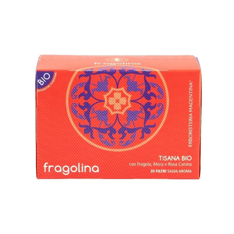 Tisana Fragolina Bio per Sostegno e Difese Naturali 20 Filtri Tisana Fragolina Bio per Sostegno e Difese Naturali 20 Filtri