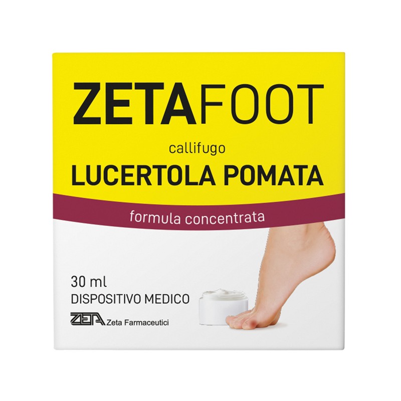 Zetafoot Callifugo Lucertola Pomata per Rimozione Calli 30ml Zetafoot Callifugo Lucertola Pomata per Rimozione Calli 30ml