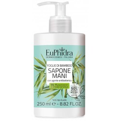 Flacone di Euphidra Sapone Liquido Foglie Di Bamboo 250 ml Flacone di Euphidra Sapone Liquido Foglie Di Bamboo 250 ml