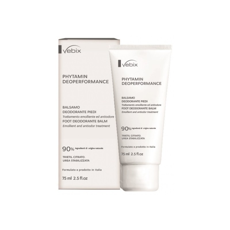 Vebix Phytamin E Deo Performance Balsamo Piedi 24h 75ml Vebix Phytamin E Deo Performance Balsamo Piedi 24h 75ml
