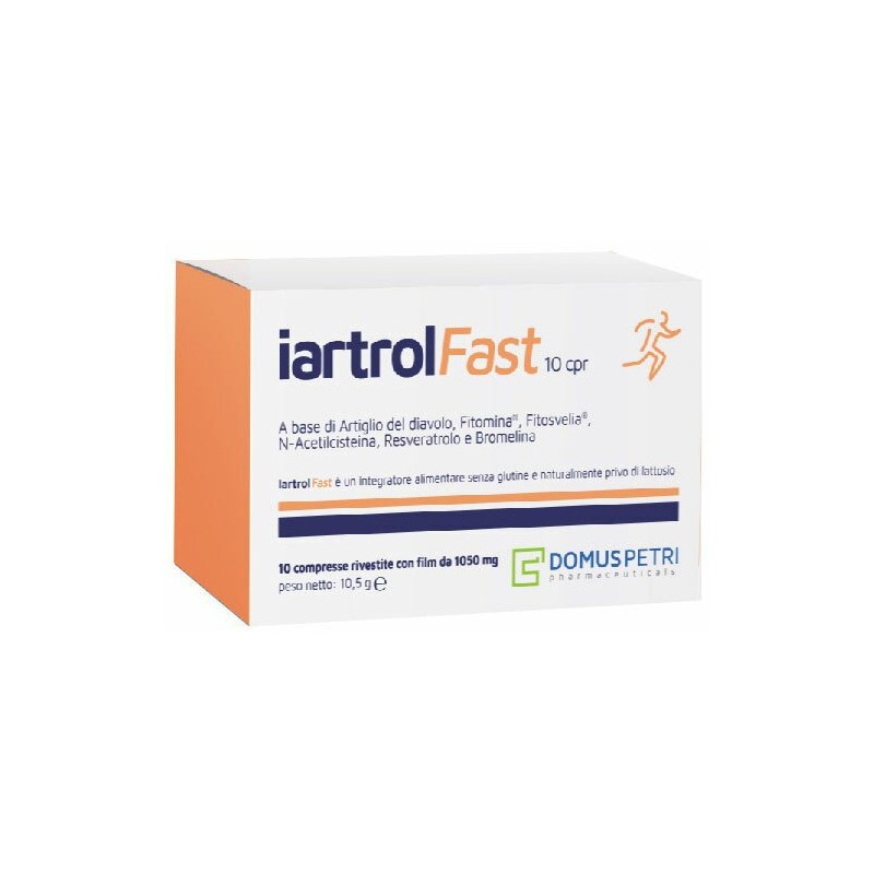 Iartrol Fast per Funzionalità Articolare 10 Compresse Iartrol Fast per Funzionalità Articolare 10 Compresse