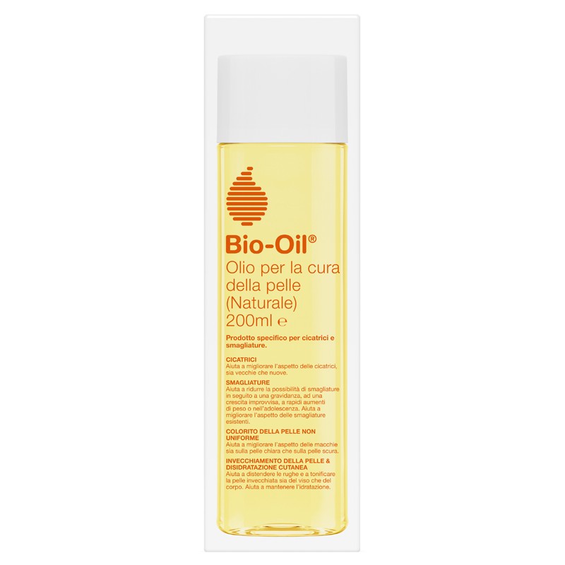 Bio-Oil Olio Naturale 200ml Cicatrici Smagliature Idratazione Pelle Bio-Oil Olio Naturale 200ml Cicatrici Smagliature Idratazione Pelle