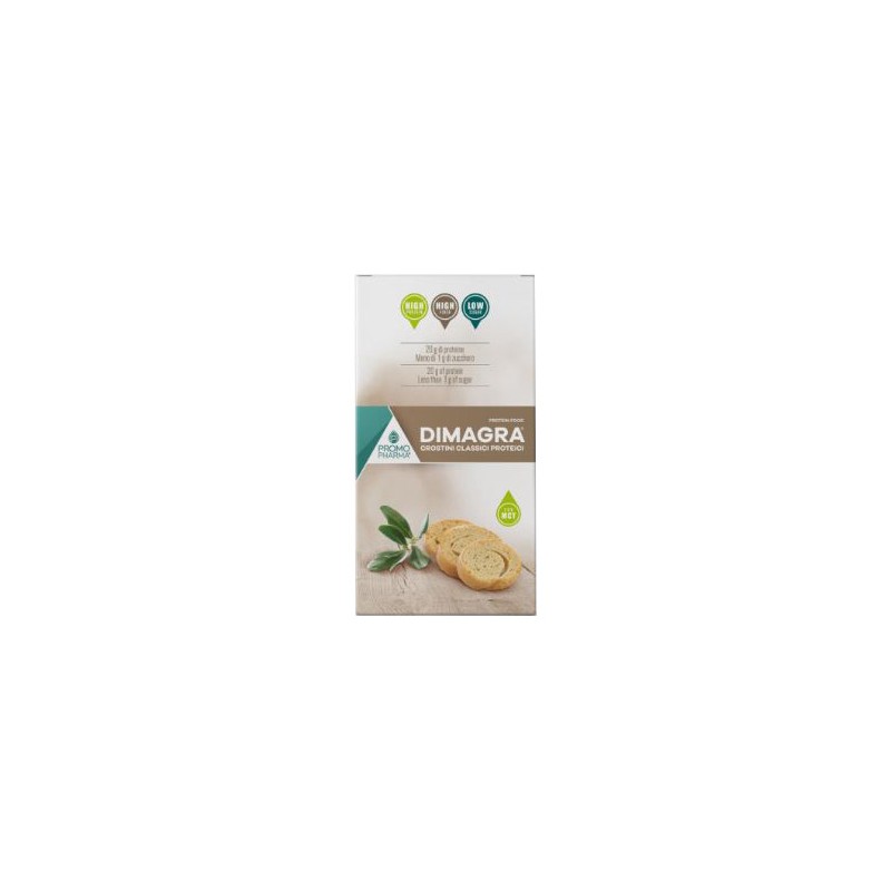 Dimagra Crostino Classico per Diete Ipocaloriche 200 g Dimagra Crostino Classico per Diete Ipocaloriche 200 g
