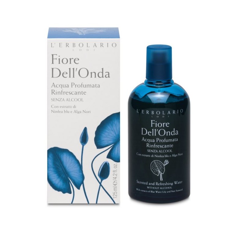 Fiore Dell'onda Acqua Profumata Rinfrescante per Pelle Sensibile 125ml Fiore Dell'onda Acqua Profumata Rinfrescante per Pelle Sensibile 125ml