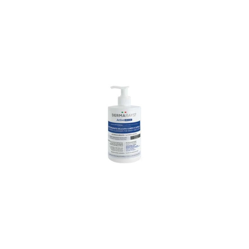 Dermarays Active All In One Detergente Delicato Corpo E Capelli 500ml
