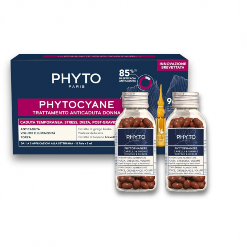 Lierac Kit Anticaduta Capelli Post-Parto di Phyto - Trattamento 3 Mesi Lierac Kit Anticaduta Capelli Post-Parto di Phyto - Trattamento 3 Mesi