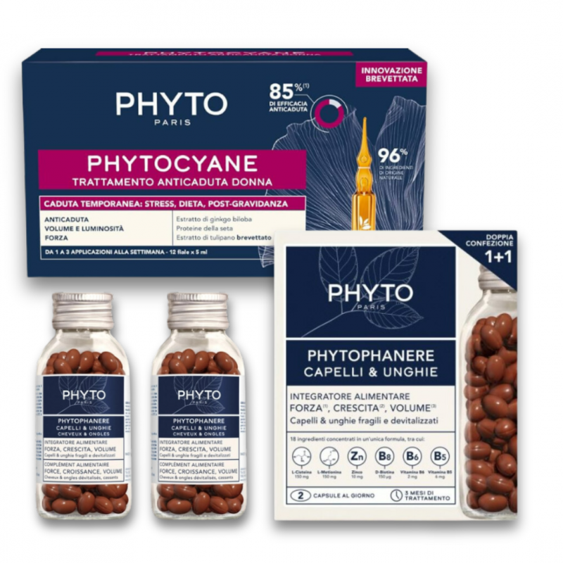 Lierac confezioni del Kit Anticaduta Capelli Post-Parto di Phyto - Trattamento 3 Mesi Lierac confezioni del Kit Anticaduta Capelli Post-Parto di Phyto - Trattamento 3 Mesi