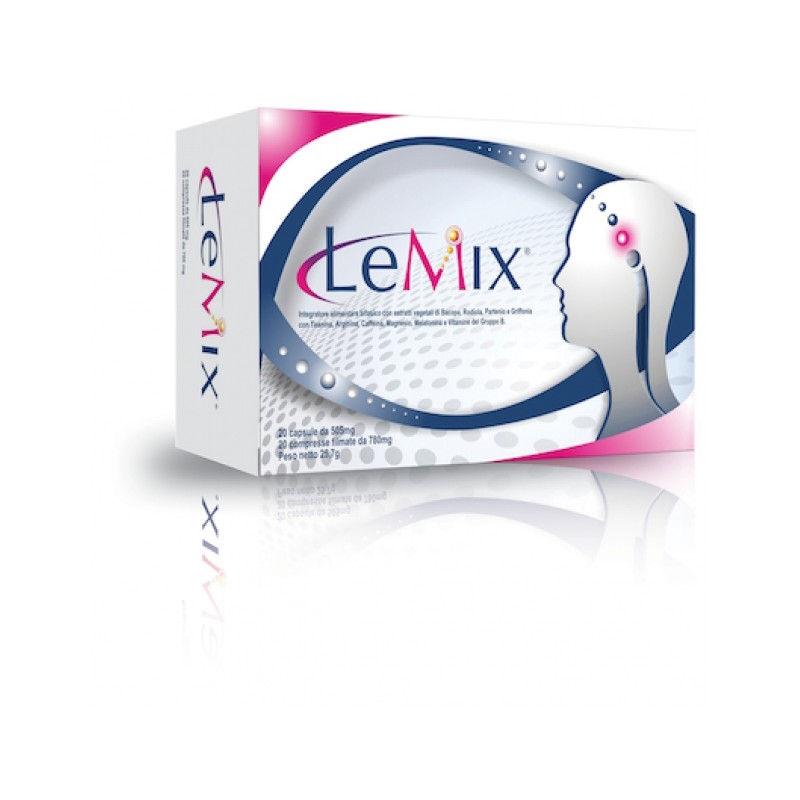 Solar Pharm Lemix 20 Capsule + 20 Compresse Solar Pharm Lemix 20 Capsule + 20 Compresse