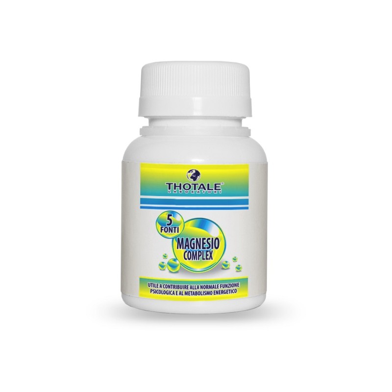 Confezione esterna di Thotale Magnesio Complex 60 Capsule Confezione esterna di Thotale Magnesio Complex 60 Capsule