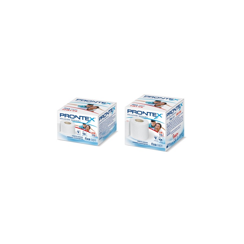 Prontex Fixa Tape M per Bendaggi Funzionali e Kinesiology Taping 10m x 5cm Prontex Fixa Tape M per Bendaggi Funzionali e Kinesiology Taping 10m x 5cm