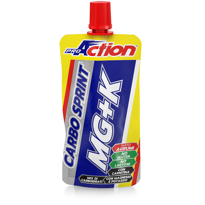 Proaction Carbo Sprint Mg+k per Energia e Funzione Muscolare 50 Ml
