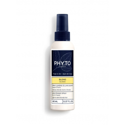 flacone di Phyto Blonde Spray Illuminante e Schiarente per Capelli Biondi 150 ml