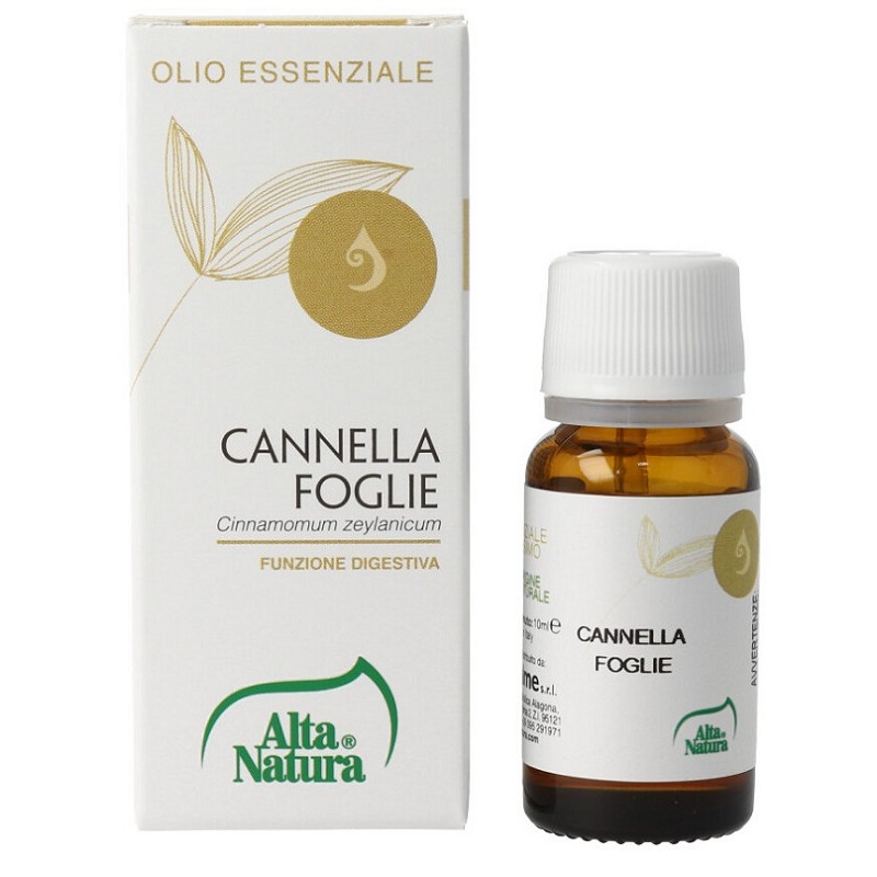 Essentia Cannella Foglie Olio Essenziale Purissimo per Benessere Intestinale 10 ml Essentia Cannella Foglie Olio Essenziale Purissimo per Benessere Intestinale 10 ml
