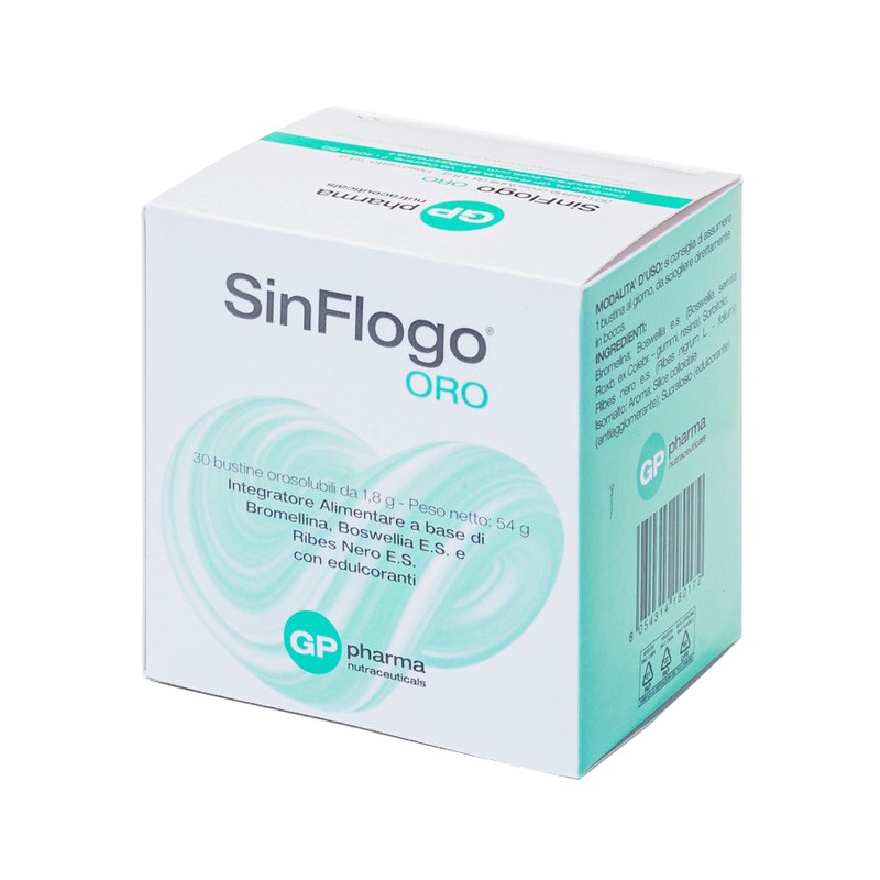 Sinflogo Oro per Benessere Generale 30 Bustine Orosolubili Sinflogo Oro per Benessere Generale 30 Bustine Orosolubili