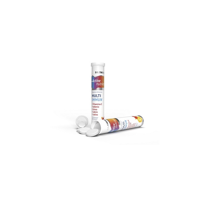 Theiss Active Nutrient Multi Immun per Sistema Immunitario 20 Compresse Effervescenti Theiss Active Nutrient Multi Immun per Sistema Immunitario 20 Compresse Effervescenti