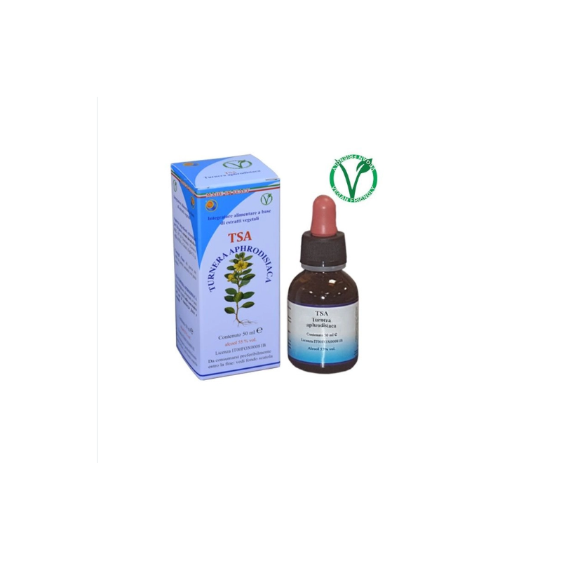 Herboplanet TSA Turnera Aphrosidisiaca per Stanchezza Fisica e Mentale 50 ml Herboplanet TSA Turnera Aphrosidisiaca per Stanchezza Fisica e Mentale 50 ml