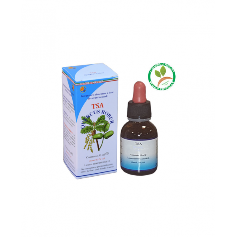 Flacone di Herboplanet TSA Quercus Robur Integratore per Regolarità Intestinale 50ml Flacone di Herboplanet TSA Quercus Robur Integratore per Regolarità Intestinale 50ml